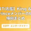 【MBTI名鑑】King & PrinceメンバーのMBTI傾向まとめ｜性格タイプを解説